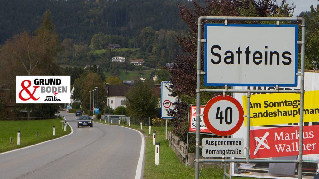 Wo ein Grundstück in Satteins um 237.000 Euro verkauft wurde