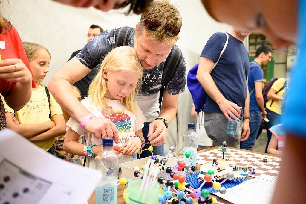 3100 kleine und große Forscher waren am Freitag unterwegs