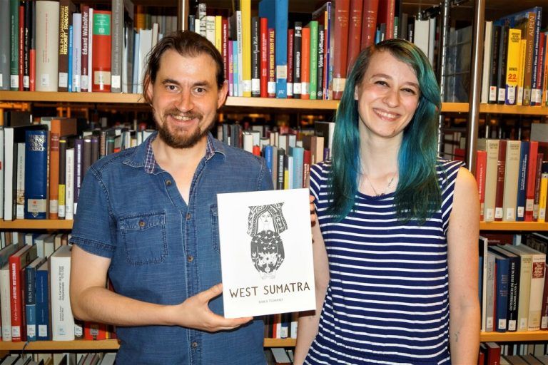 Stephan Prugger und Sabrina Wieczorek freuten sich auf die Lesungen.