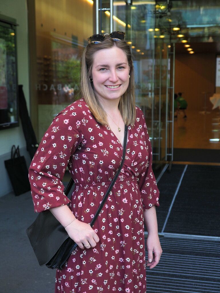 Unter den Gästen: U8-Trainerin Manuela Aberer