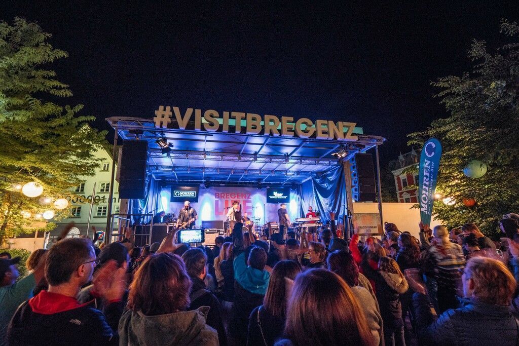 Open Air Feeling in der Bregenzer Innenstadt bei Bregenz Life