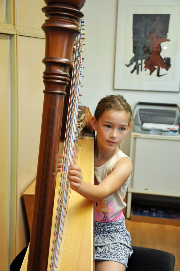 Kinder stürmten die Musikschule Dornbirn