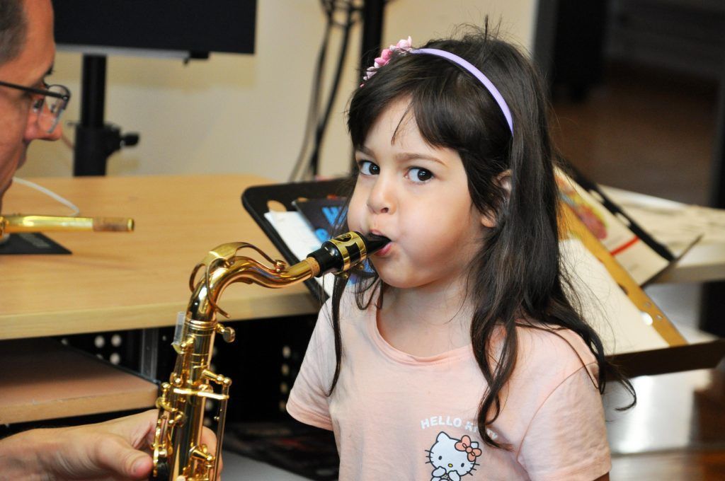 Kinder stürmten die Musikschule Dornbirn