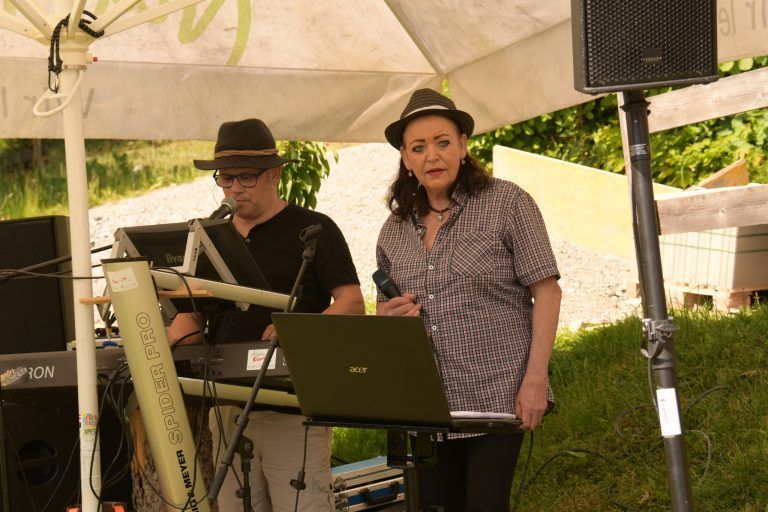 Die Partyband "Alpenexpress" sorgte für reichlich Stimmung. 