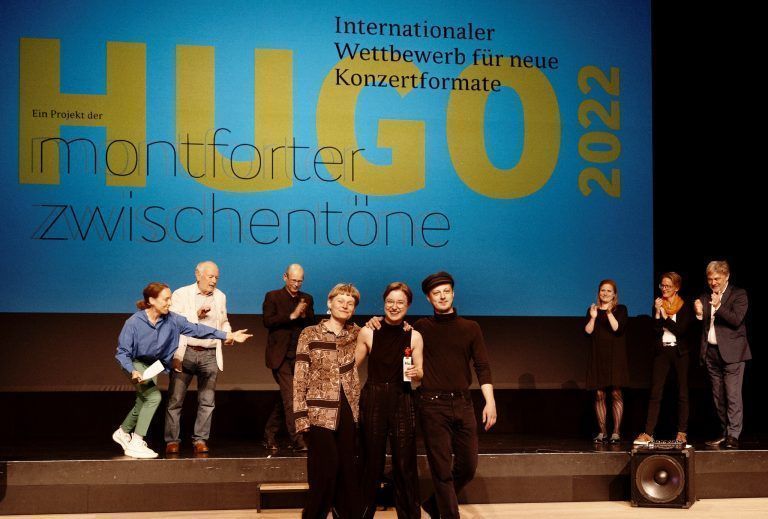 Das Ensemble Tri:Utopie von der Universität Potsdam und der Hochschule für Musik in Köln wurde zum Sieger des Hugo-Wettbewerbs gekürt. montforter zwischentöne