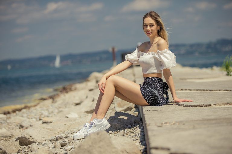 Milanka aus Dornbirn freut sich schon auf ein verlängertes Wochenende.<span class="copyright"> VN/Steurer</span>