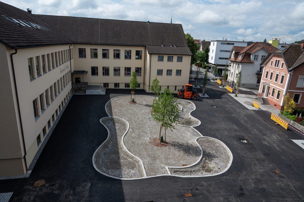Lustenauer Maria-Theresien-Straße wird  wieder passierbar
