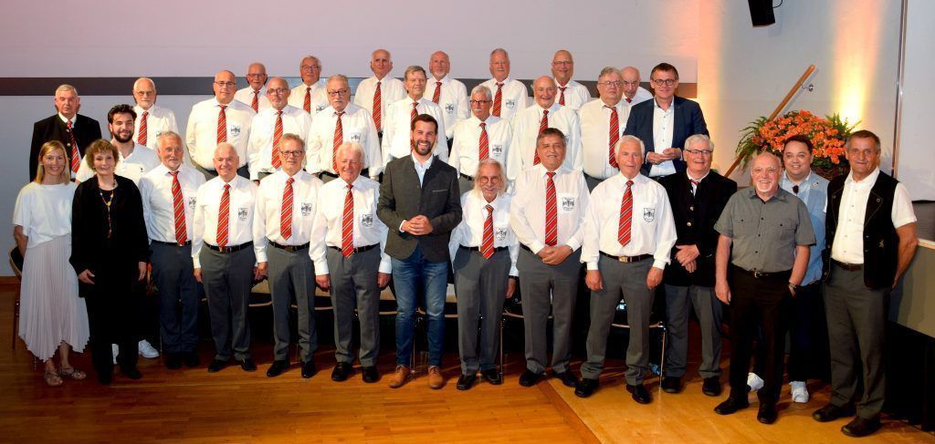 So feiert ein Männerchor Jubiläum