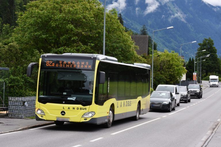 Auf der L 188 herrscht meistens viel Verkehr. <span class="copyright">MAB</span>