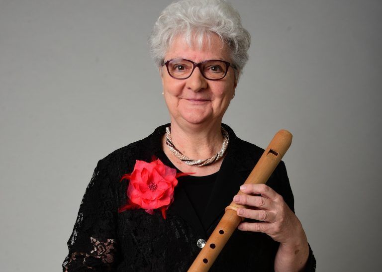 Sabine Gstach: "Wir sind alle richtige Klangtüftler, immer auf der Suche nach idealen Klängen für die jeweiligen Werke und Stilrichtungen." <span class="copyright">Andreas Ender</span>
