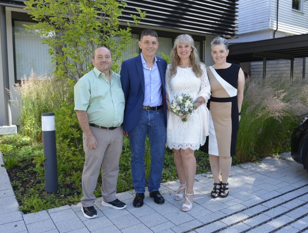 Hochzeit von Petra Koch  und Heribert Pernutsch