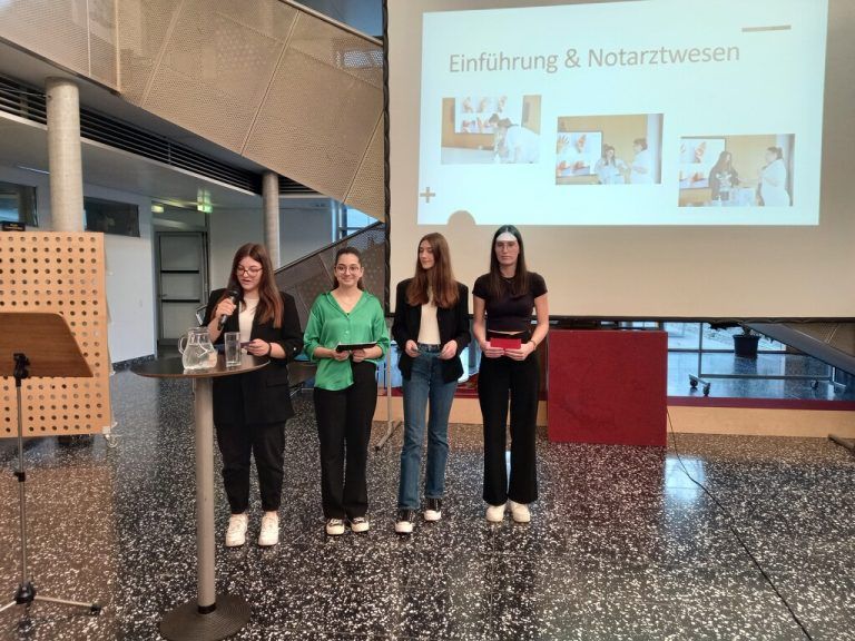 Abschlussabend des Berufsorientierungsprojekts am BG Lustenau. BG Lustenau