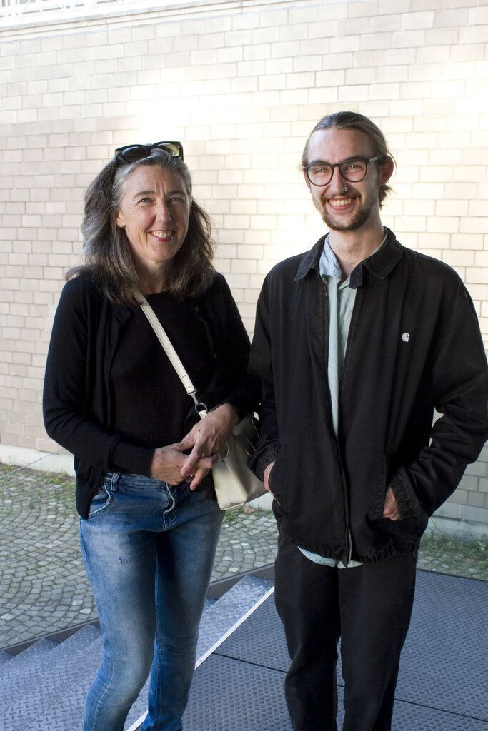 Alexandra Kargl kam mit Sohn Adam.
