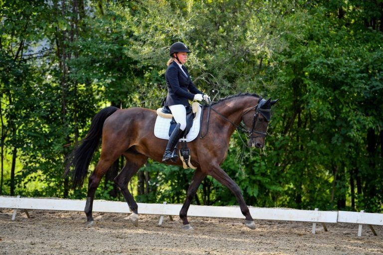 Annika Schratter aus Weiler gewann erst vor kurzem den Titel der Landesmeisterin in der Disziplin Dressur Junioren. <span class="copyright">Privat</span>