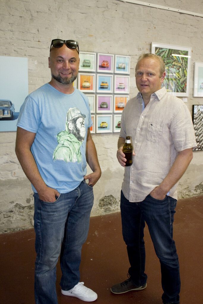 Auch Andy Miketa und Thomas Büchele zog es in die Alte Seifenfabrik.