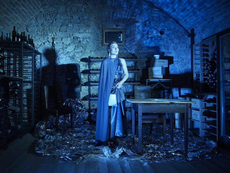 Auch der Keller des historischen Gebäudes wurde zum Aufführungsort.