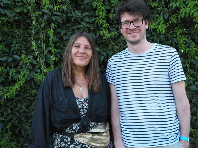 Autor Amos Postner und Kasandra Hipp waren ebenso mit dabei.