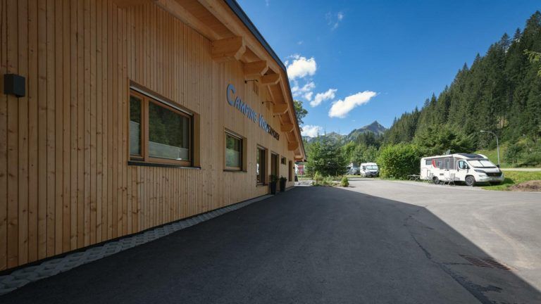 Willkommen in der Natur lautet das Motto beim Camping Vorderboden in Mittelberg. <span class="copyright">Camping Vorderboden</span>