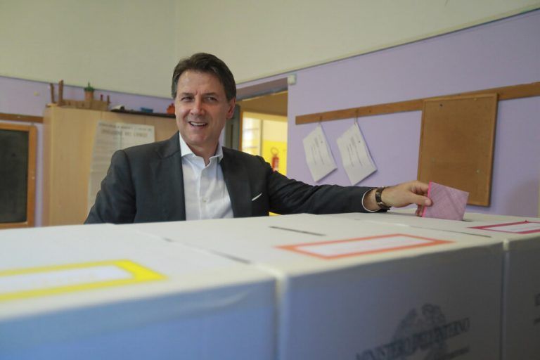 Da hat auch die Stimme von Ex-Premier Conte nichts mehr genutzt: Das Referendum zur Justizreform in Italien scheiterte mangels Beteiligung. AP