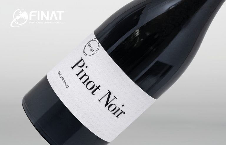 Das Etikett Skript Pinot Noir Chilcheweg 2020. carini