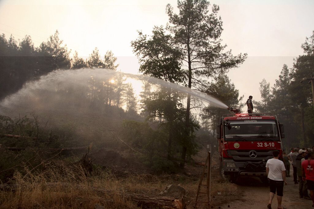 Erfolg im Kampf gegen Waldbrand bei Marmaris