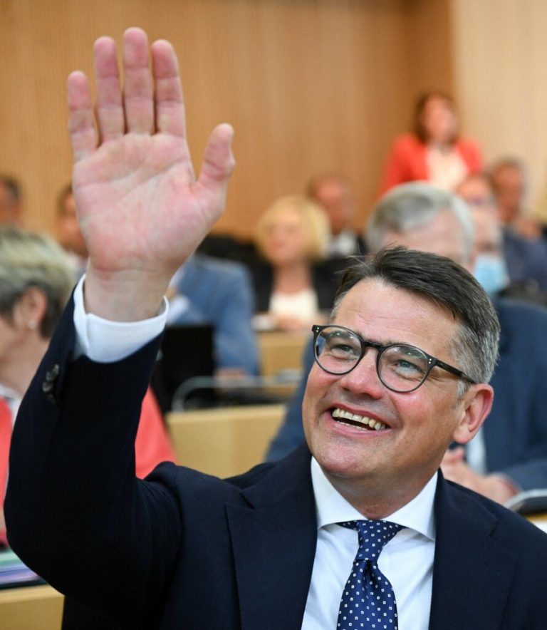 Der CDU-Politiker Rhein wurde zum Ministerpräsidenten gewählt. AFP