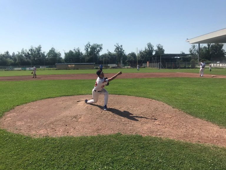 Der japanische Import-Pitcher Hokuto Kanai machte seinen Job gut!Hard Bulls Baseball