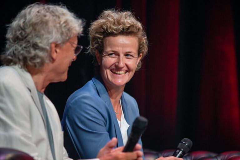 Die Bregenzerin Sonja Spieler war zur größten heimischen Veranstaltung im Frauenfußball eingeladen, um über die Vergangenheit und Zukunft des Frauenfußballs zu diskutieren.gepa