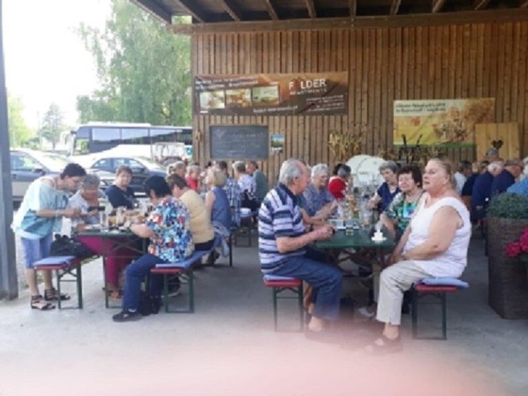 Die Harder Pensionisten beim „Möcklebur“. PVÖ