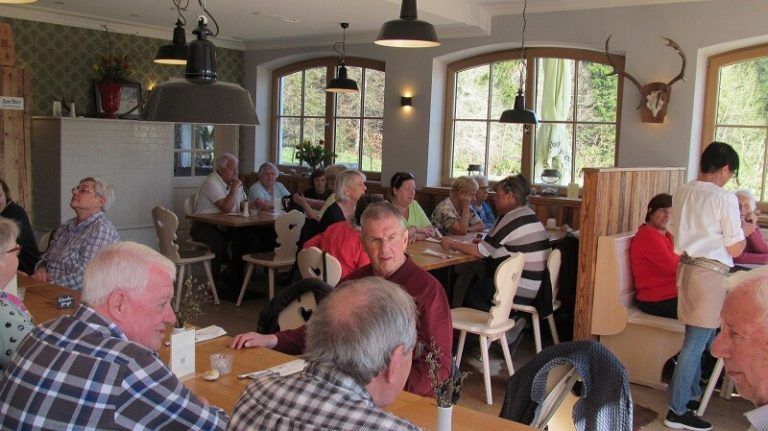 Die Lauteracher Pensionisten machten einen Ausflug nach Scheidegg.PVÖ