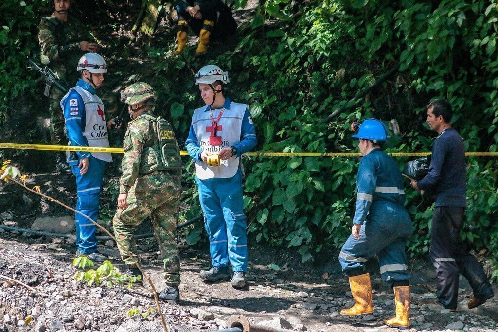 Explosion in Kohlegrube