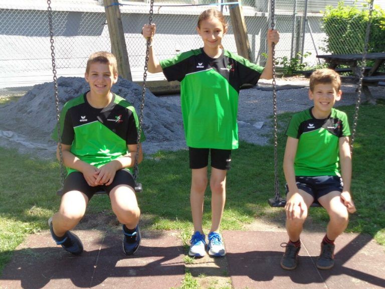 Die TS Weiler beim Sprint-Meeting in Lauterach. M. Leitner