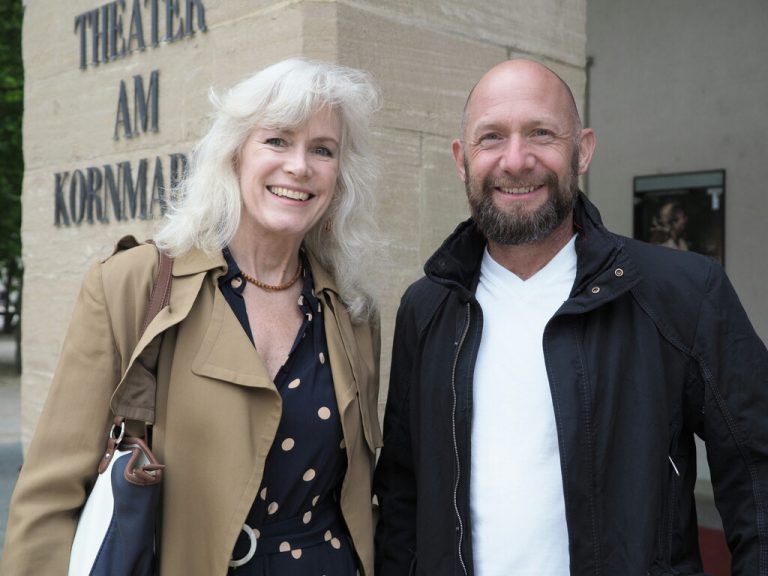 Ebenfalls unter den Premierenbesuchern: Sonja und Uwe Waldmann.