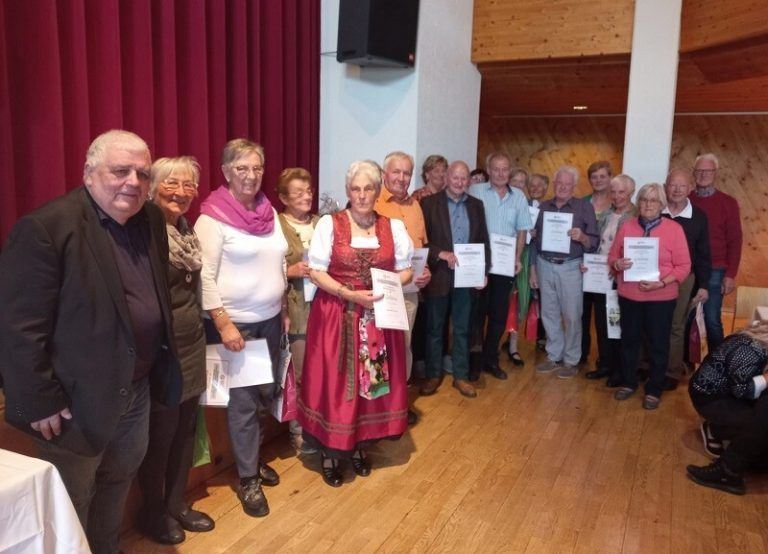 Feier des PVÖ Vorderwald in Doren.PVÖ Vorderwald