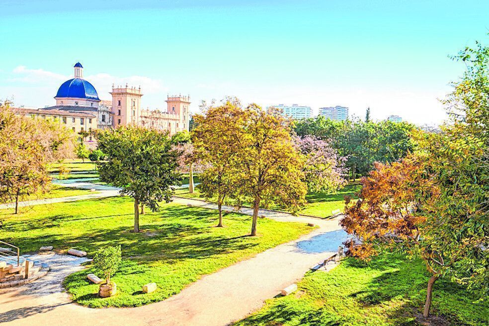 Grüne Oase: Der Turia-Park