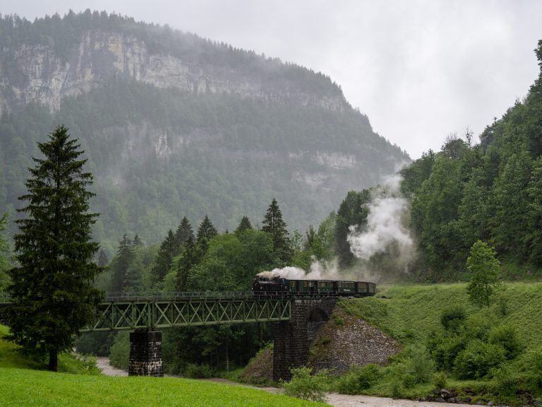 Die Bregenzerwälder Museumsbahn ist für Ernst Cavegn ein wichtiger Lebensinhalt.