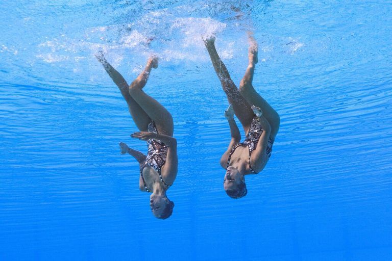Für den OSV war es die erste Medaille bei einer Synchronschwimm-WM.AFP