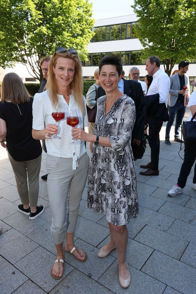 Gastronomin Denise Amann und Jutta Frick (Bad Reuthe).