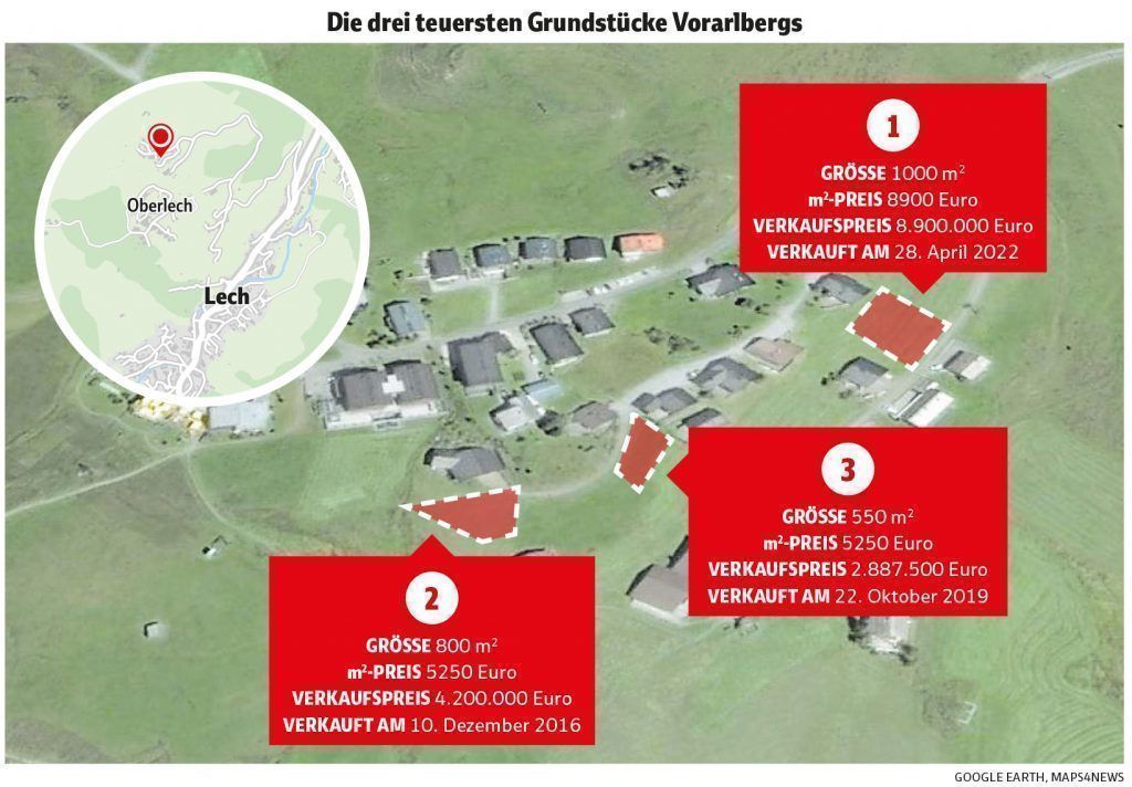 Ausverkauf von Bauland in Lech geht ungebremst weiter