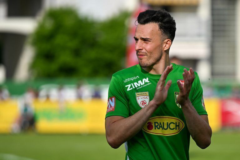 Haris Tabakovic, nun Spieler von Austria Wien, feierte gestern 28. Geburtstag. gepa