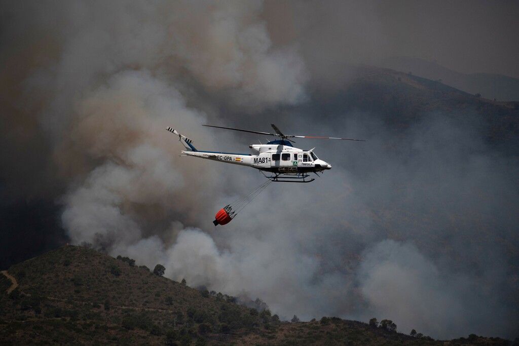 Waldbrand an der Costa del Sol: Mehr als 3000 Menschen evakuiert