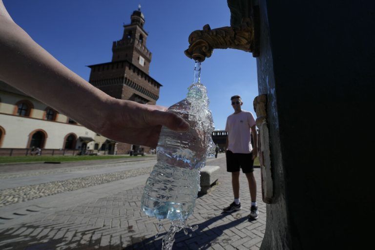 Italien ergreift strenge Maßnahmen gegen die Wasserknappheit. ap