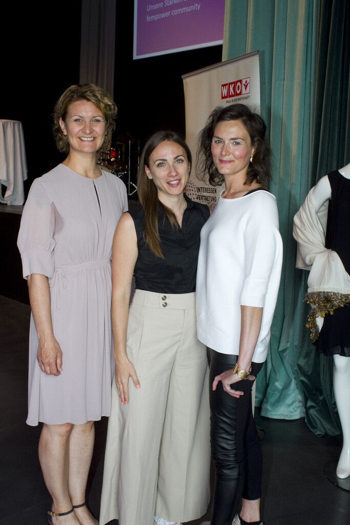 Karin Peer, Diana Eglseder und Magdalena Meusburger.