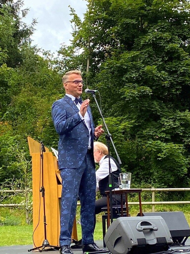 Konzert in der Villa Falkenhorst 2021.