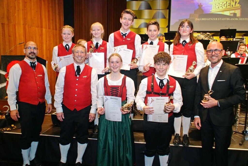 Stadtmusik begeisterte mit Film-Hits