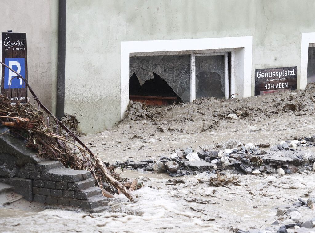 Hochwasser und ­Erdrutsche nach ­Unwettern in Kärnten