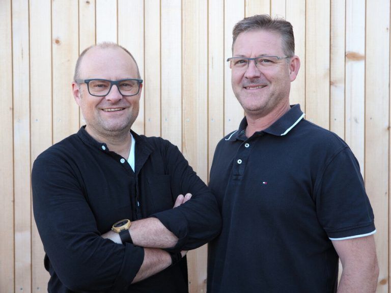Musiker Frank Olbrich und Volker Böhm.