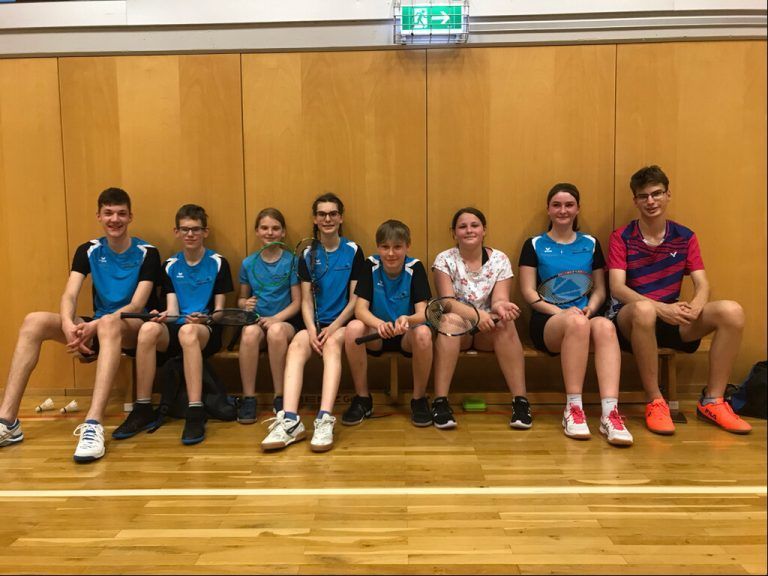 Nachwuchs-Vereinsmeister sind gekürt.Badmintonclub Thüringen