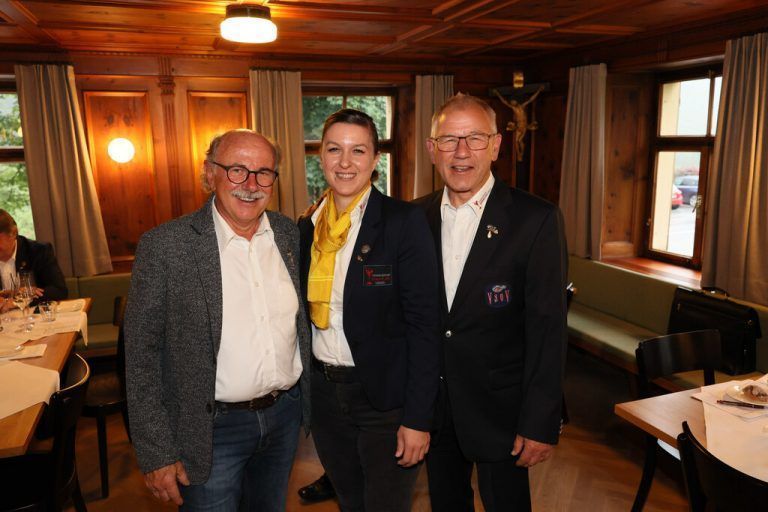 Pepi Neubauer, Katharine Müller (Propstei St. Gerold) und Peter Schedler.