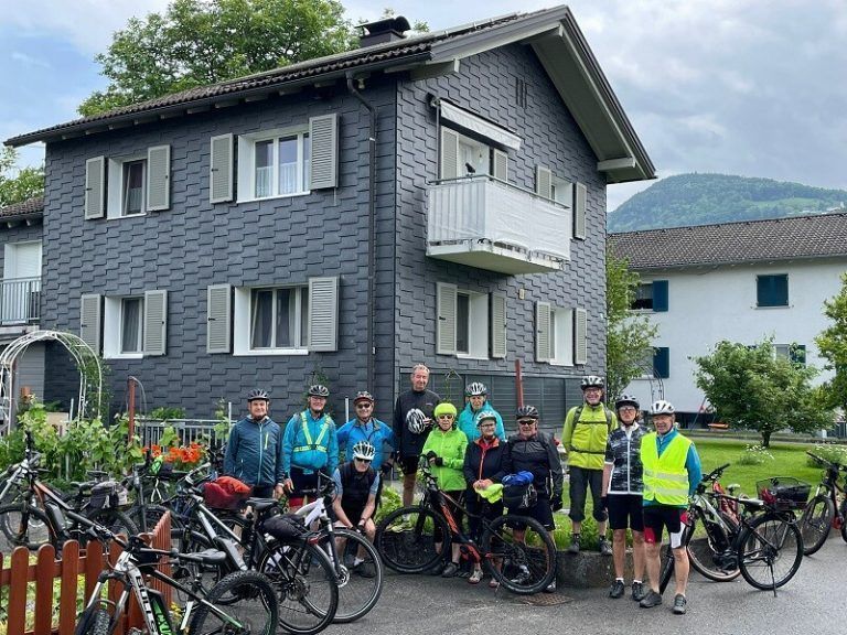 PVÖ-Radtour von Rankweil nach Dornbirn und retour.PVö Vorarlberg